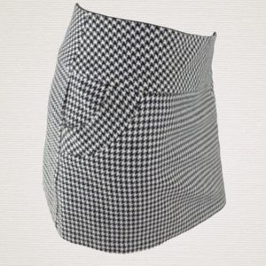 💫4/30 LUX Houndstooth Mini Skirt